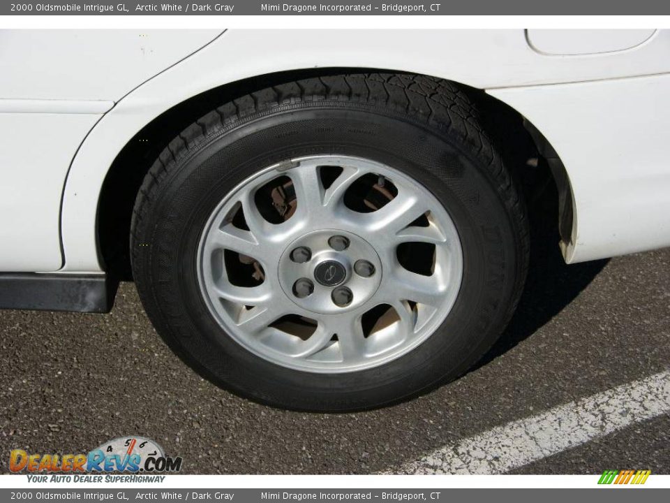 2000 Oldsmobile Intrigue GL Arctic White / Dark Gray Photo #7