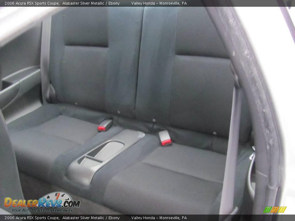 2006 Acura RSX Sports Coupe Alabaster Silver Metallic / Ebony Photo #9