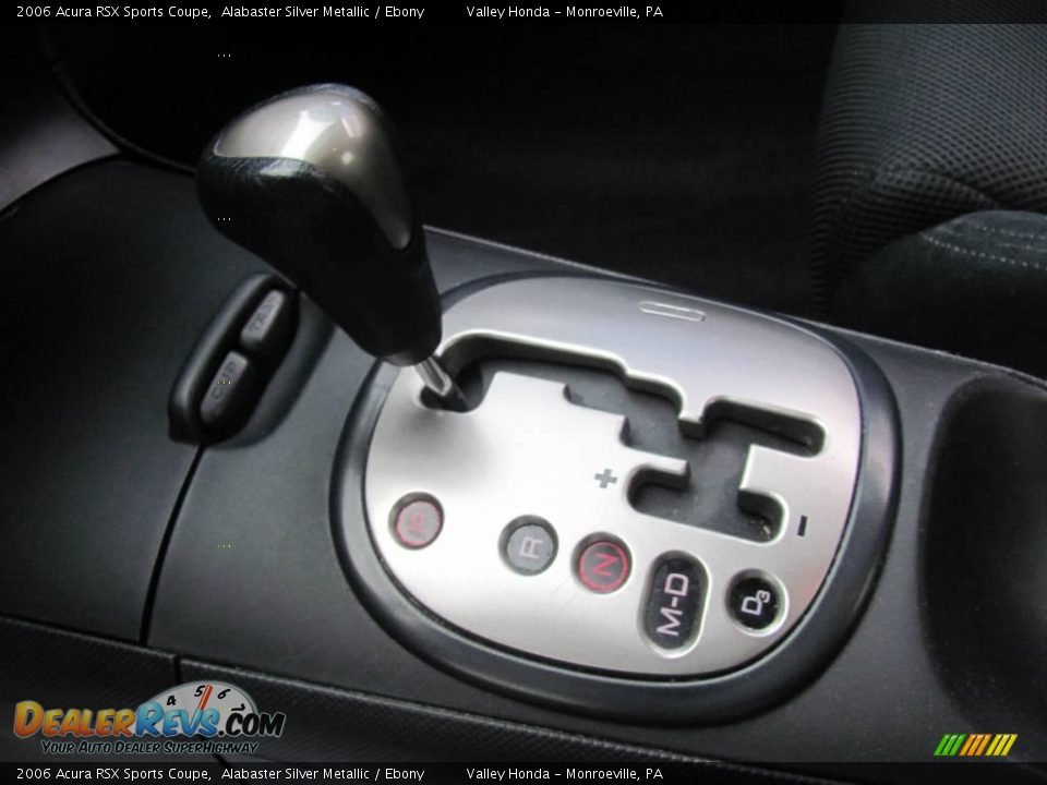 2006 Acura RSX Sports Coupe Alabaster Silver Metallic / Ebony Photo #11