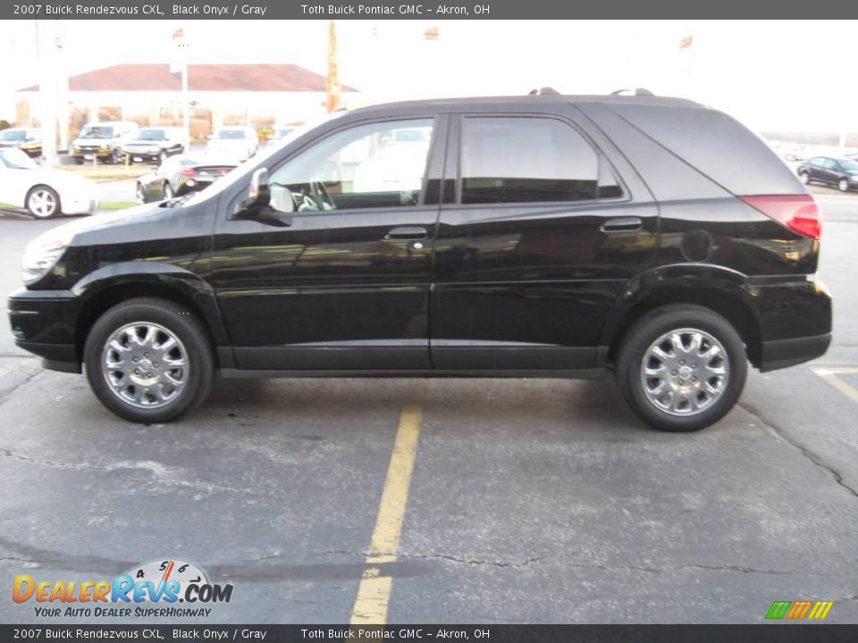 2007 Buick Rendezvous CXL Black Onyx / Gray Photo #5