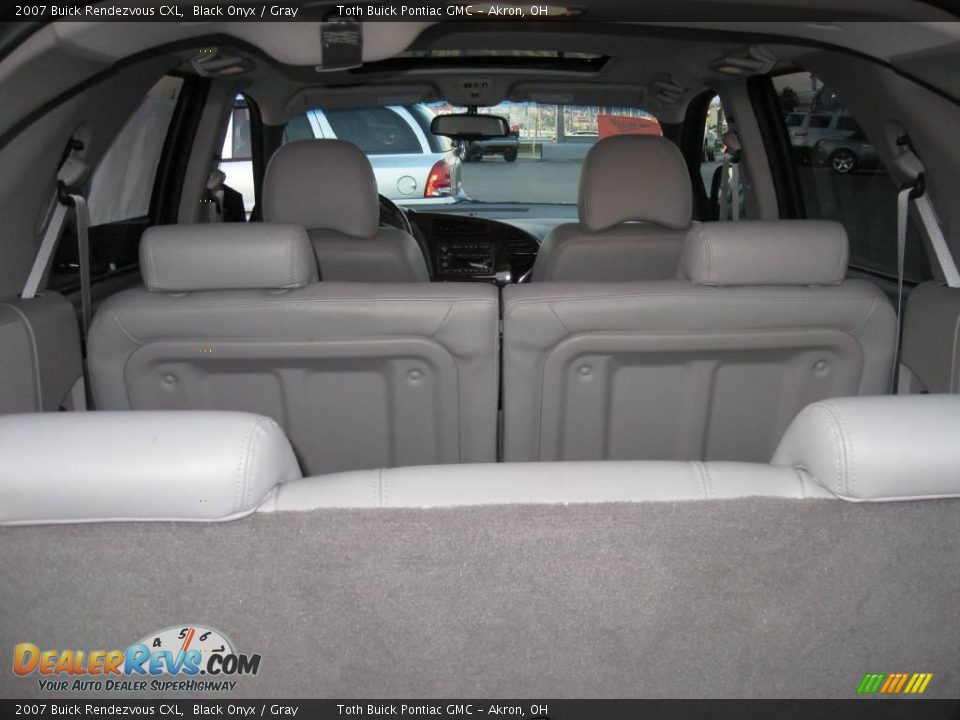 2007 Buick Rendezvous CXL Black Onyx / Gray Photo #19