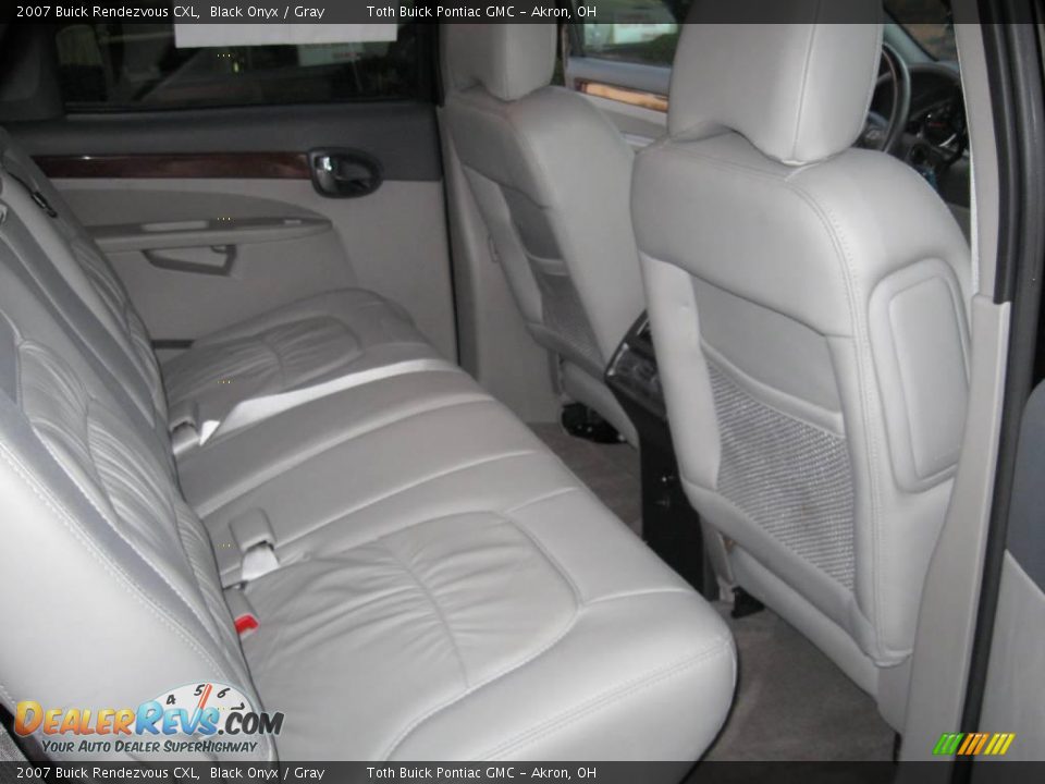 2007 Buick Rendezvous CXL Black Onyx / Gray Photo #20