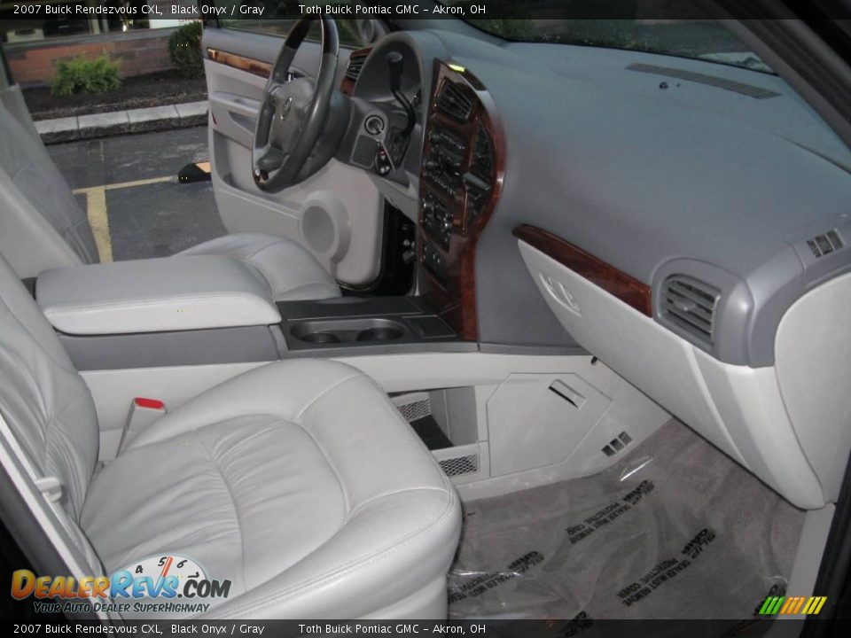 2007 Buick Rendezvous CXL Black Onyx / Gray Photo #21