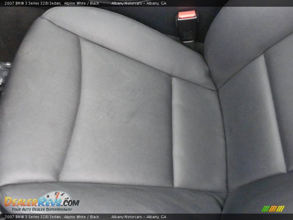 2007 BMW 3 Series 328i Sedan Alpine White / Black Photo #8