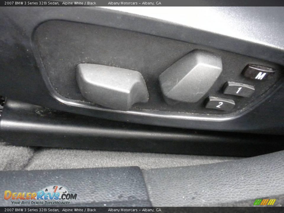 2007 BMW 3 Series 328i Sedan Alpine White / Black Photo #10