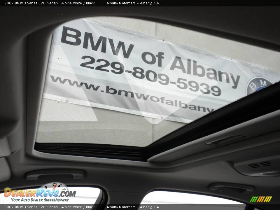 2007 BMW 3 Series 328i Sedan Alpine White / Black Photo #11