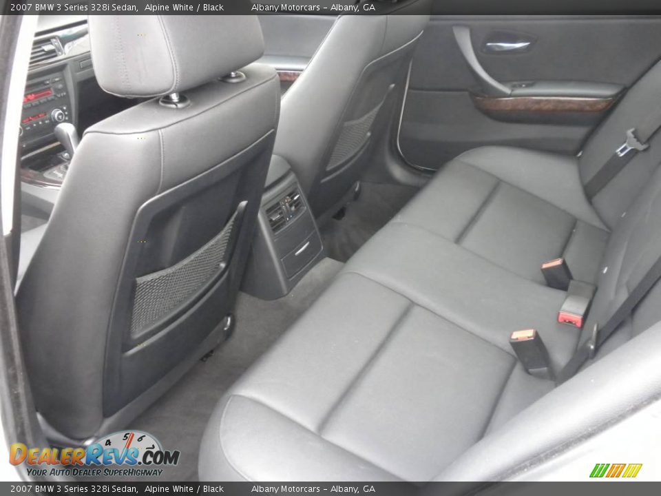 2007 BMW 3 Series 328i Sedan Alpine White / Black Photo #12