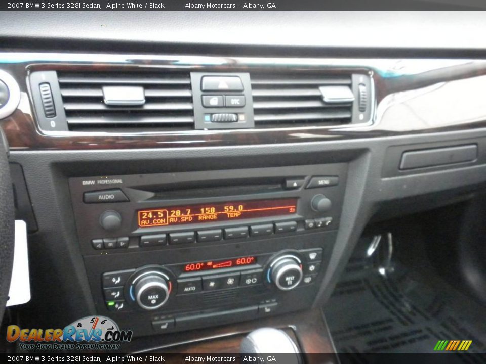 2007 BMW 3 Series 328i Sedan Alpine White / Black Photo #20