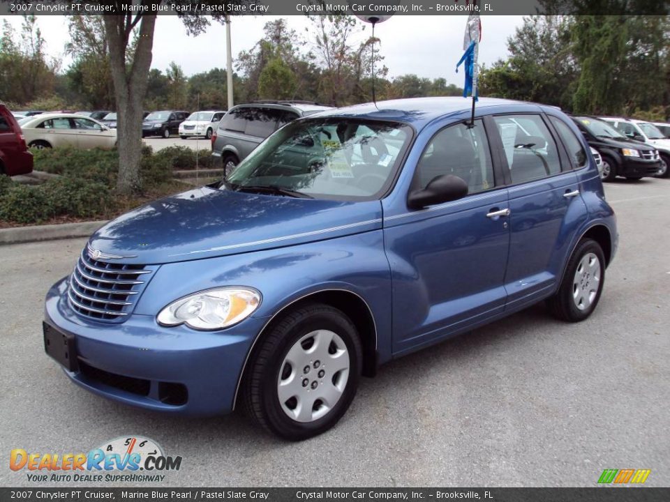 2007 Chrysler PT Cruiser Marine Blue Pearl / Pastel Slate Gray Photo #1