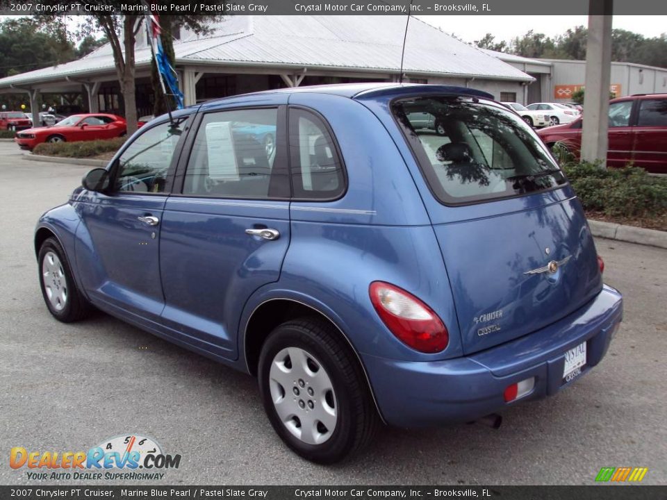 2007 Chrysler PT Cruiser Marine Blue Pearl / Pastel Slate Gray Photo #3