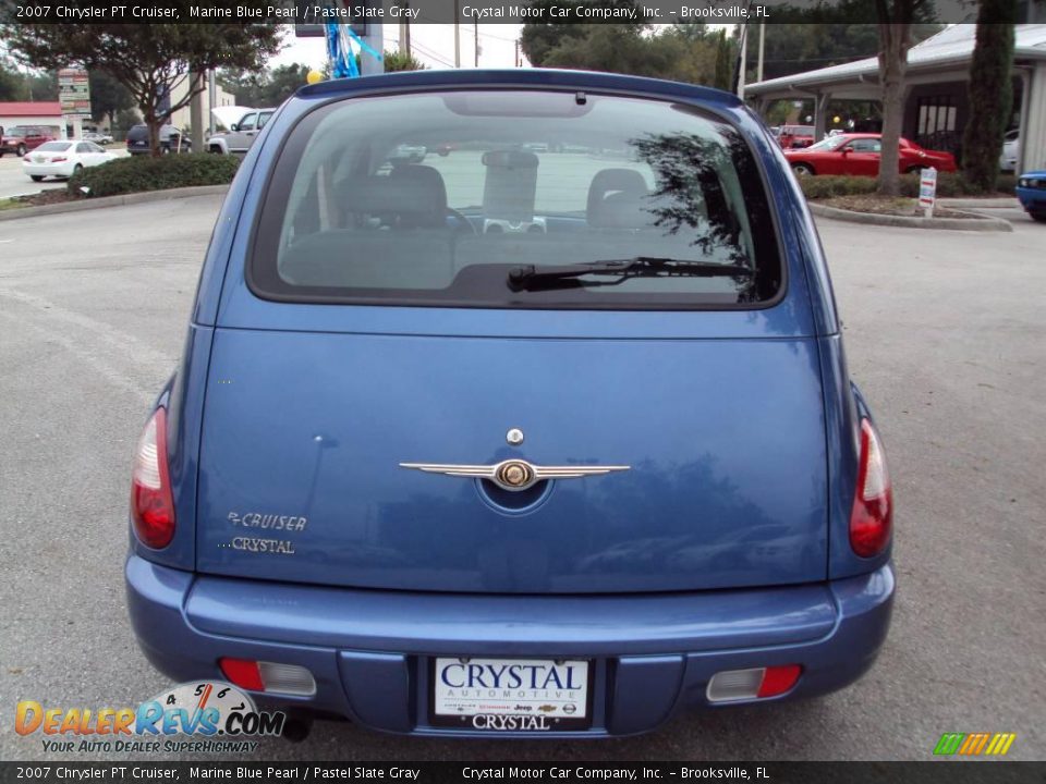 2007 Chrysler PT Cruiser Marine Blue Pearl / Pastel Slate Gray Photo #8