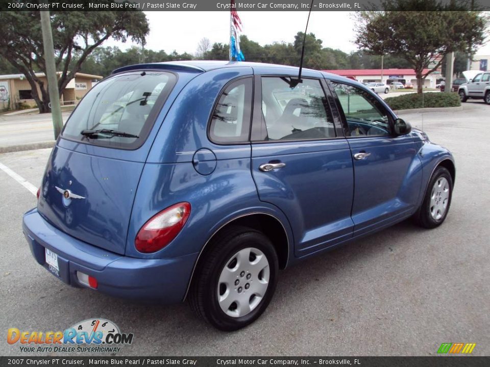 2007 Chrysler PT Cruiser Marine Blue Pearl / Pastel Slate Gray Photo #9