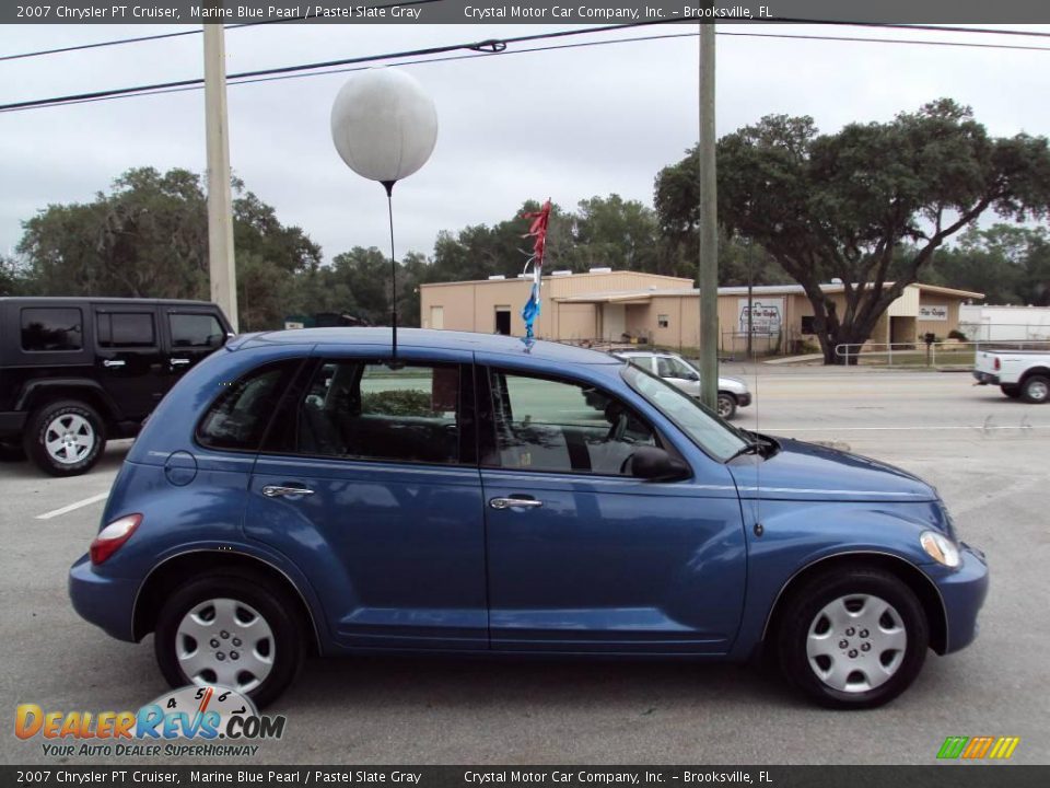 2007 Chrysler PT Cruiser Marine Blue Pearl / Pastel Slate Gray Photo #10
