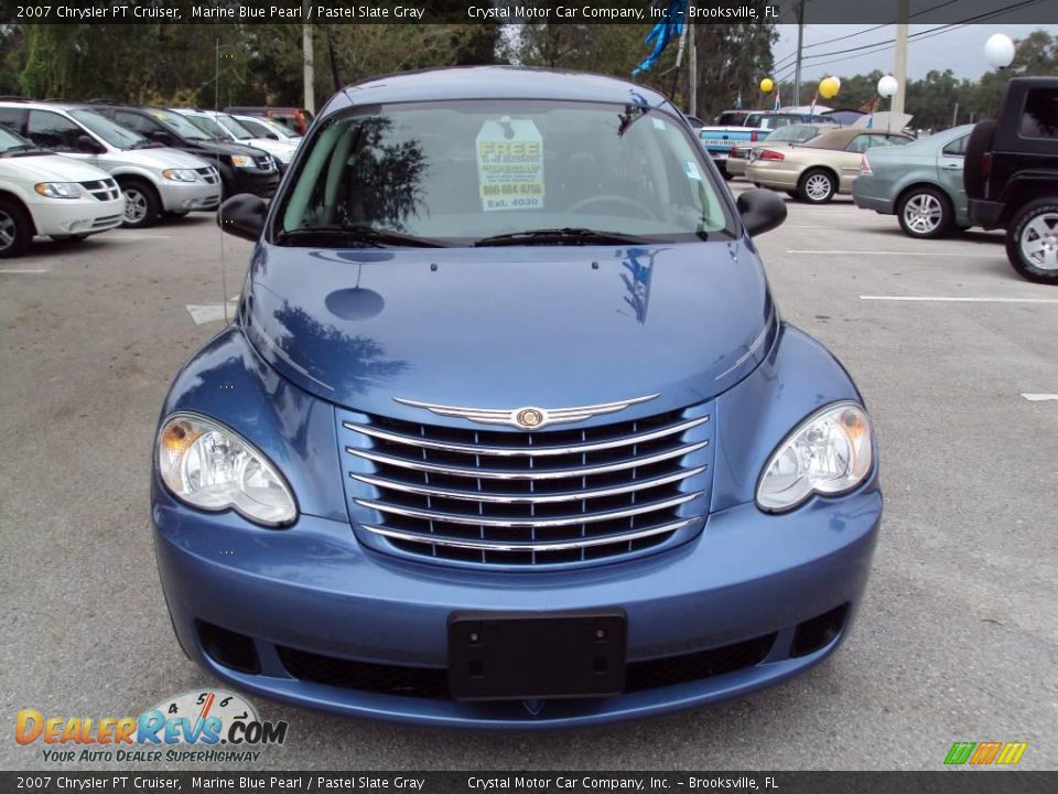 2007 Chrysler PT Cruiser Marine Blue Pearl / Pastel Slate Gray Photo #14