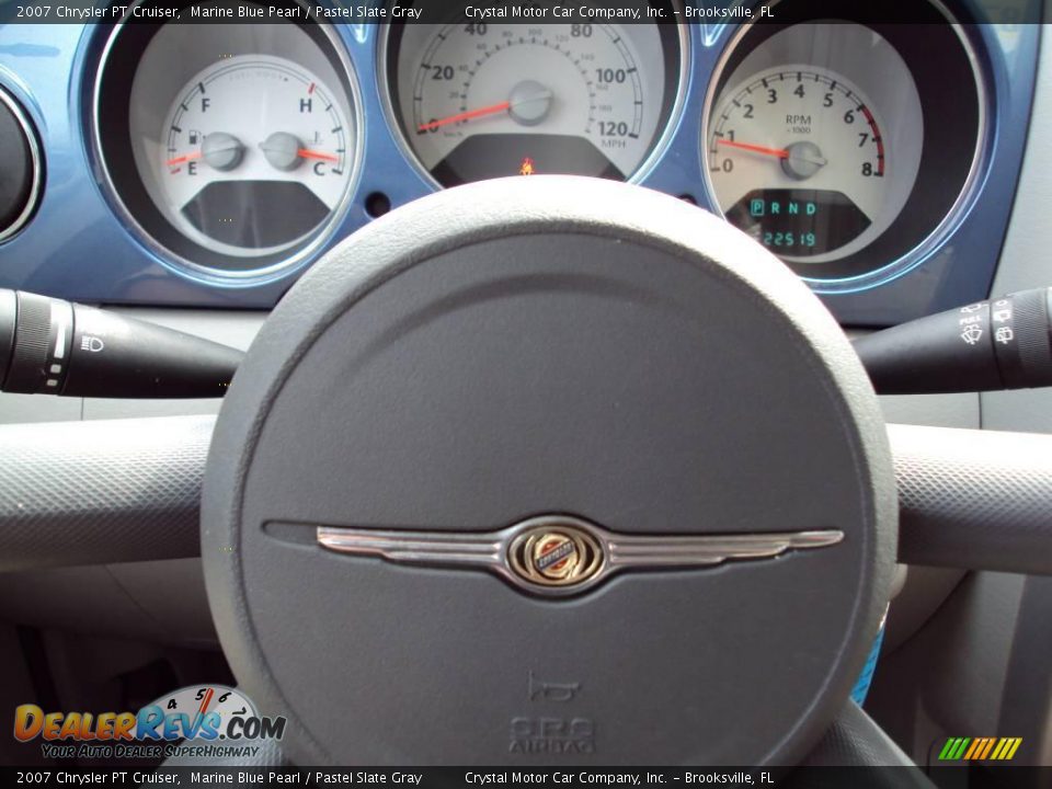 2007 Chrysler PT Cruiser Marine Blue Pearl / Pastel Slate Gray Photo #22
