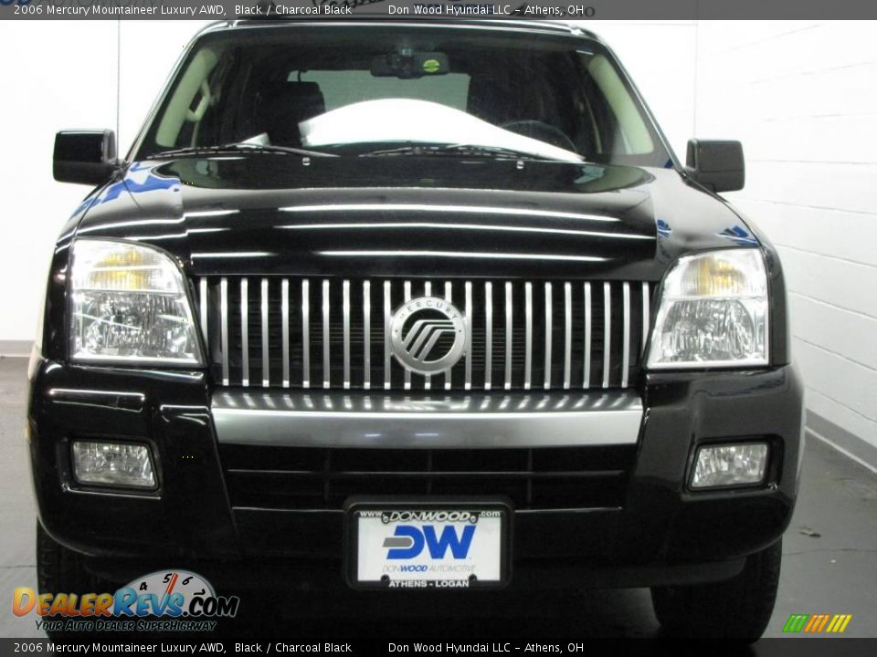2006 Mercury Mountaineer Luxury AWD Black / Charcoal Black Photo #8