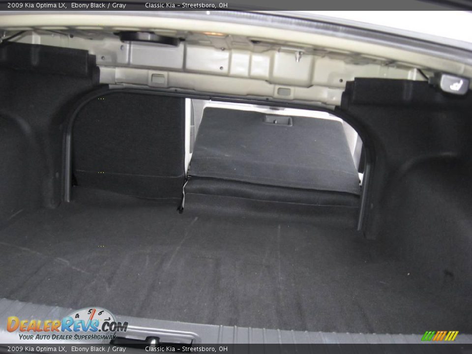 2009 Kia Optima LX Ebony Black / Gray Photo #17