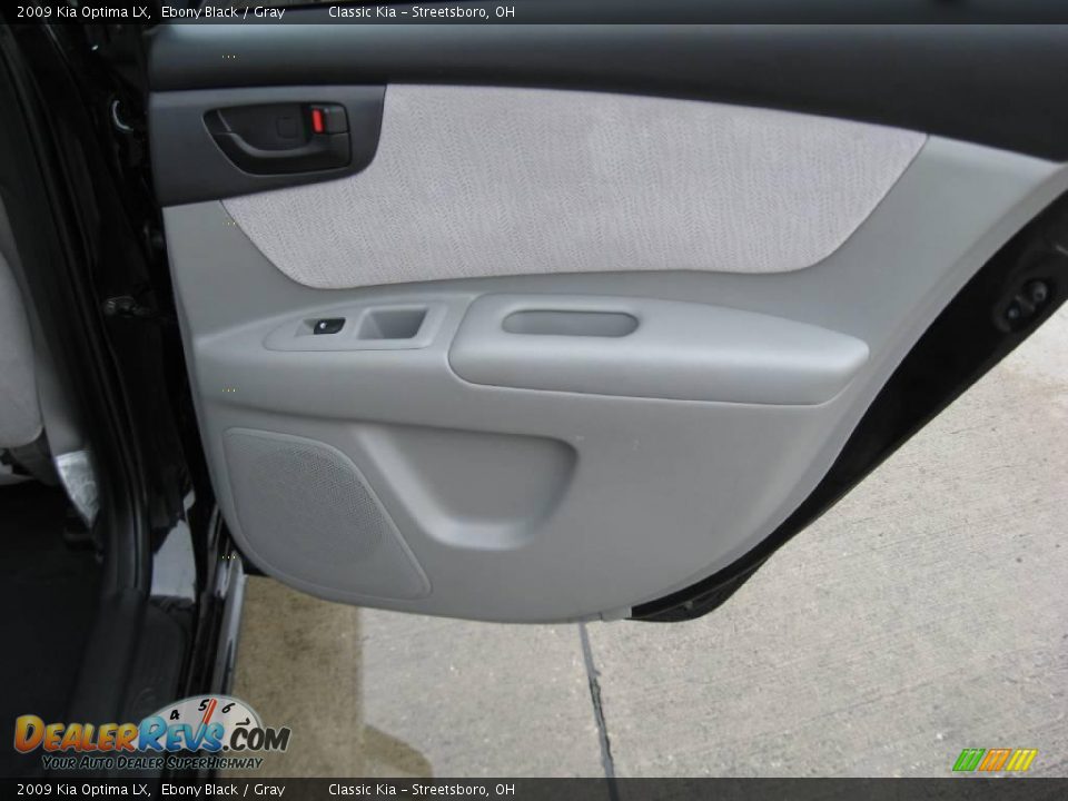 2009 Kia Optima LX Ebony Black / Gray Photo #20