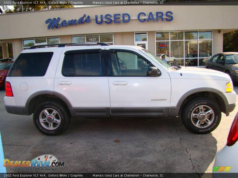 2002 Ford Explorer XLT 4x4 Oxford White / Graphite Photo #1