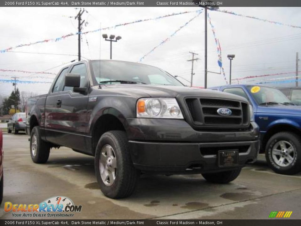 2006 Ford F150 XL SuperCab 4x4 Dark Stone Metallic / Medium/Dark Flint Photo #3