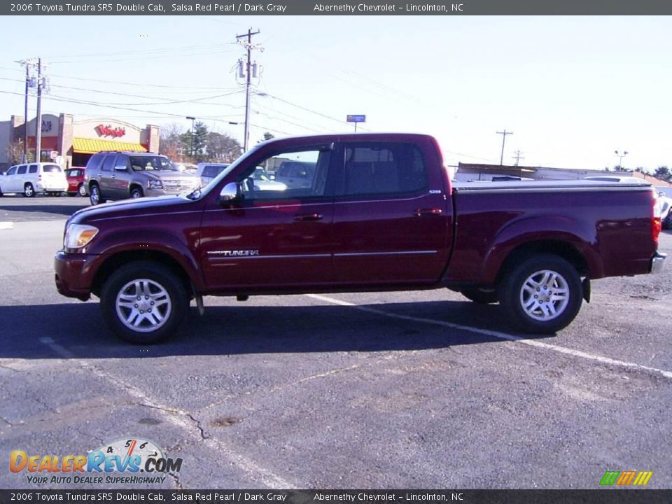 2006 Toyota Tundra SR5 Double Cab Salsa Red Pearl / Dark Gray Photo #1