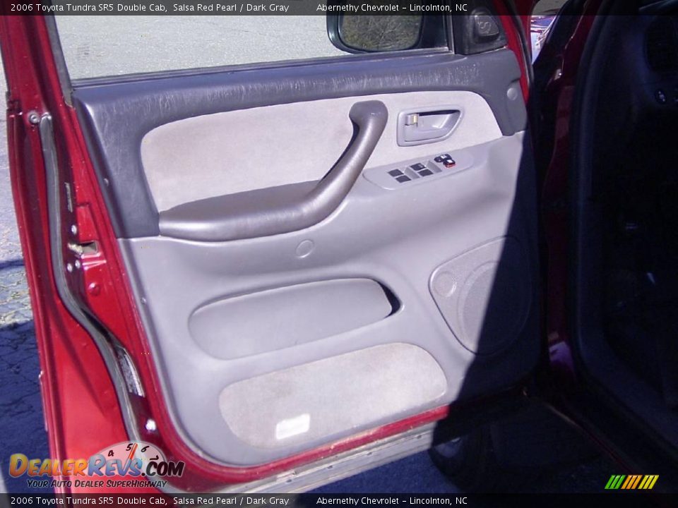 2006 Toyota Tundra SR5 Double Cab Salsa Red Pearl / Dark Gray Photo #8