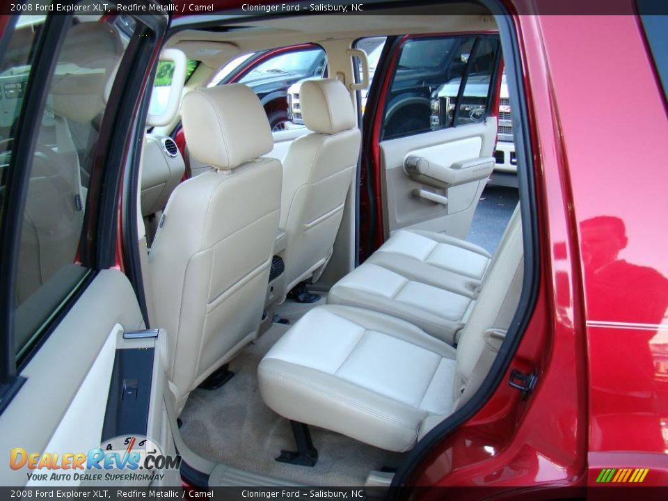 2008 Ford Explorer XLT Redfire Metallic / Camel Photo #9