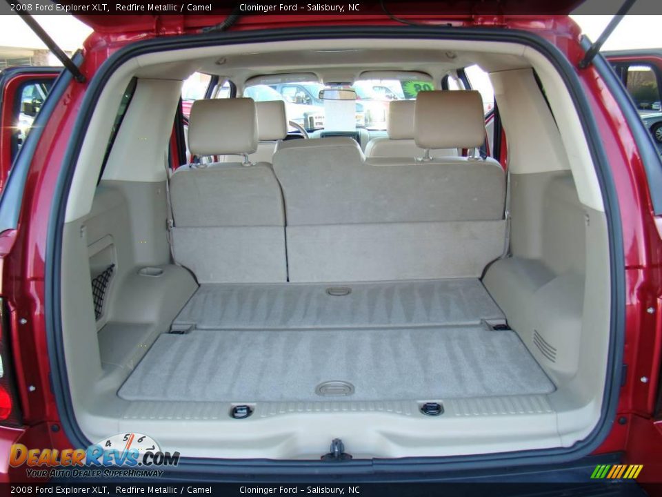2008 Ford Explorer XLT Redfire Metallic / Camel Photo #10