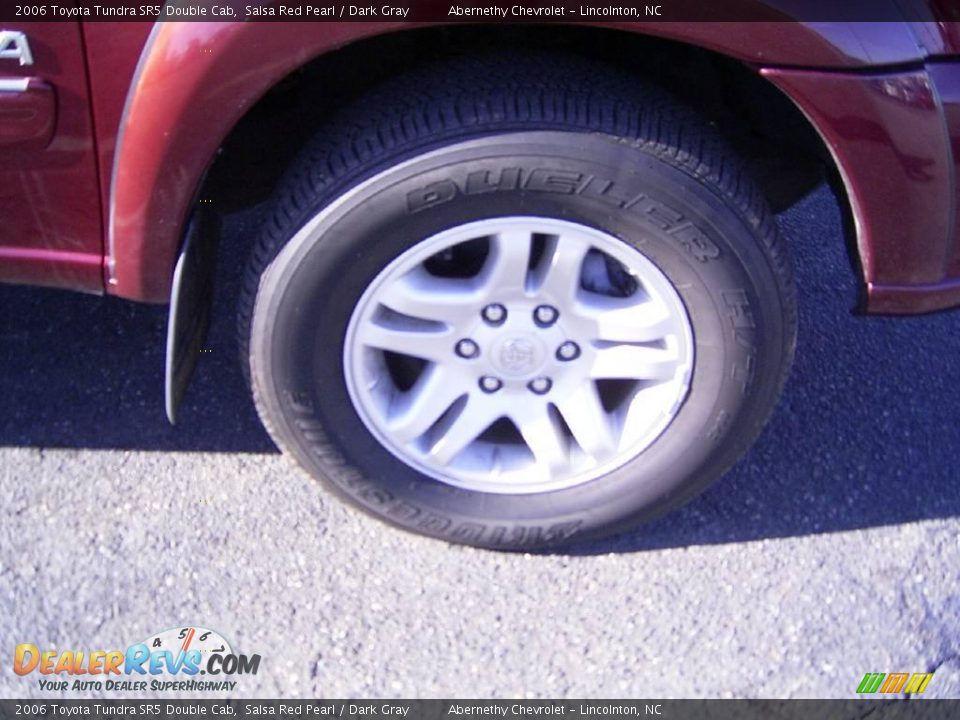 2006 Toyota Tundra SR5 Double Cab Salsa Red Pearl / Dark Gray Photo #18