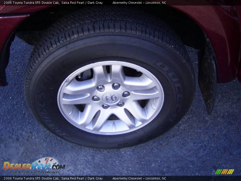2006 Toyota Tundra SR5 Double Cab Salsa Red Pearl / Dark Gray Photo #21