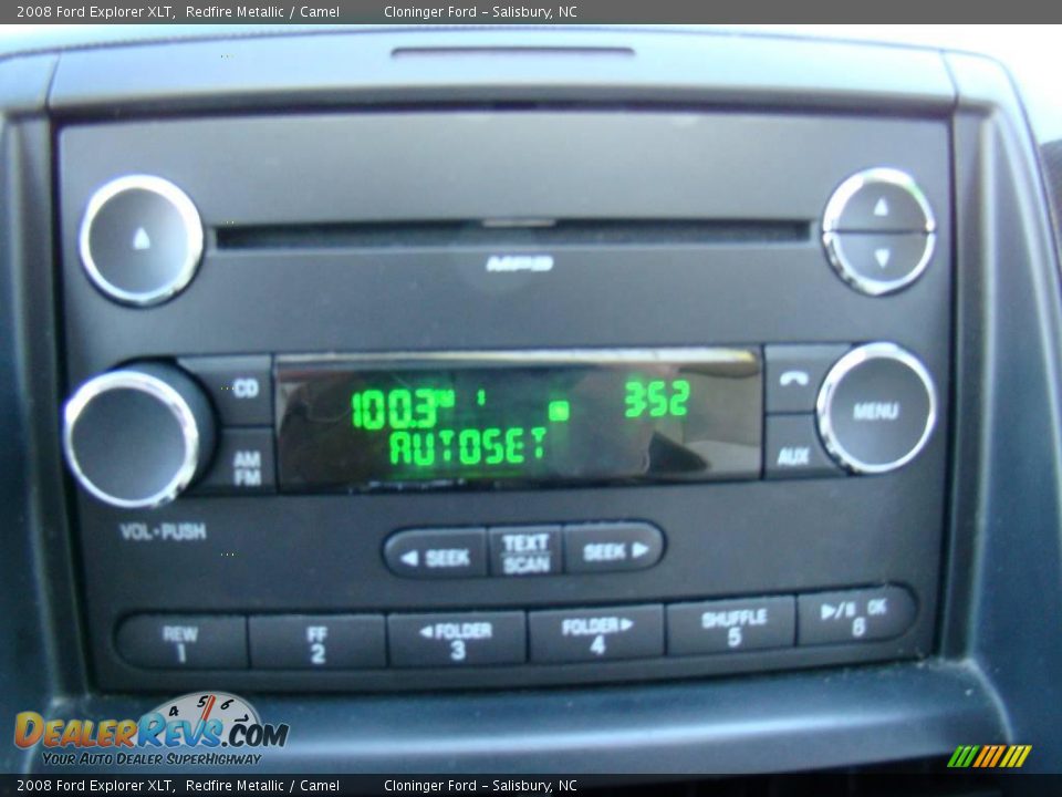 2008 Ford Explorer XLT Redfire Metallic / Camel Photo #20