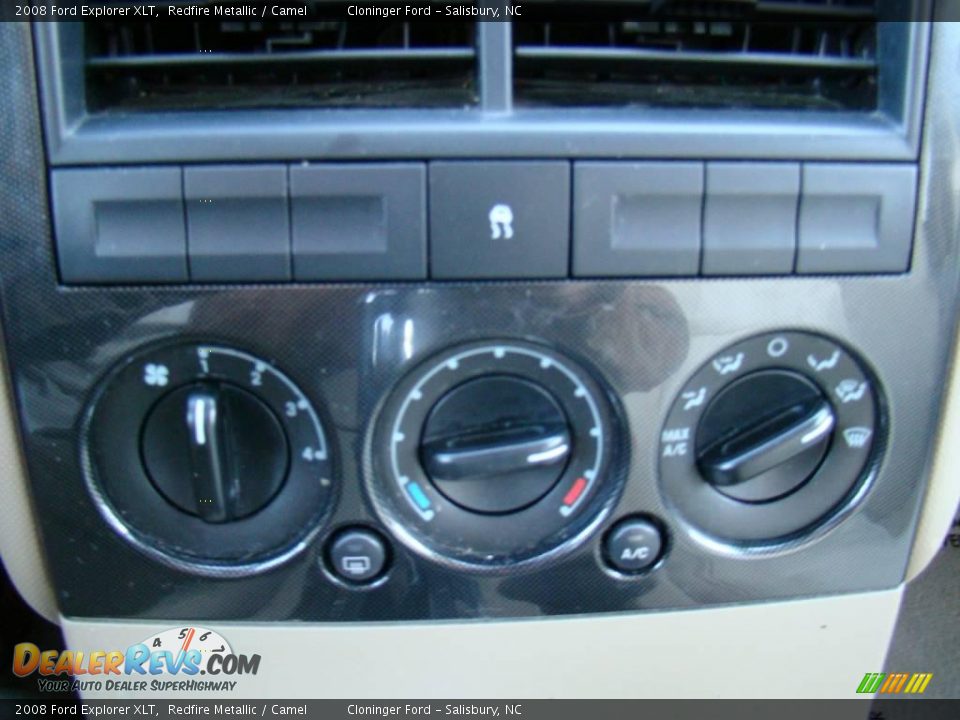 2008 Ford Explorer XLT Redfire Metallic / Camel Photo #21