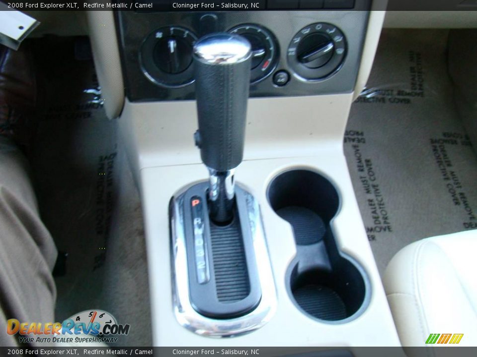 2008 Ford Explorer XLT Redfire Metallic / Camel Photo #22