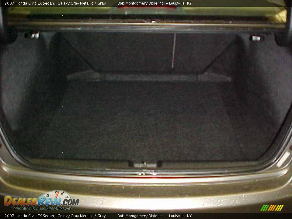 2007 Honda Civic EX Sedan Galaxy Gray Metallic / Gray Photo #25
