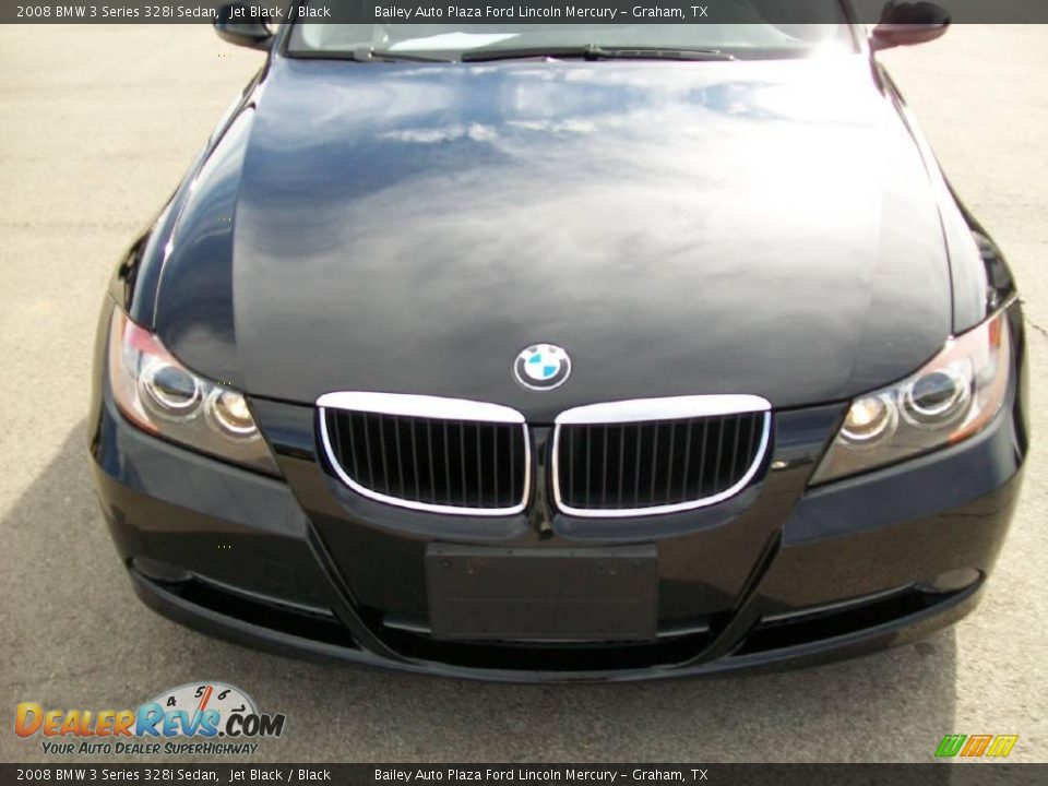 2008 BMW 3 Series 328i Sedan Jet Black / Black Photo #1