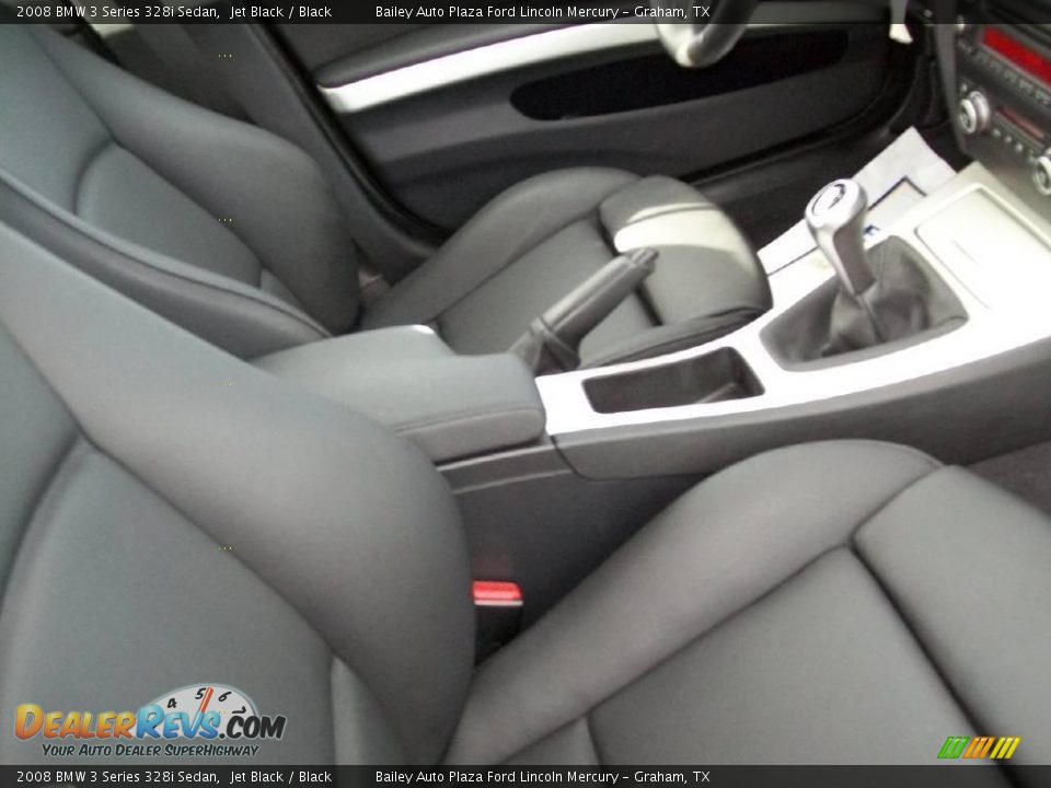 2008 BMW 3 Series 328i Sedan Jet Black / Black Photo #7