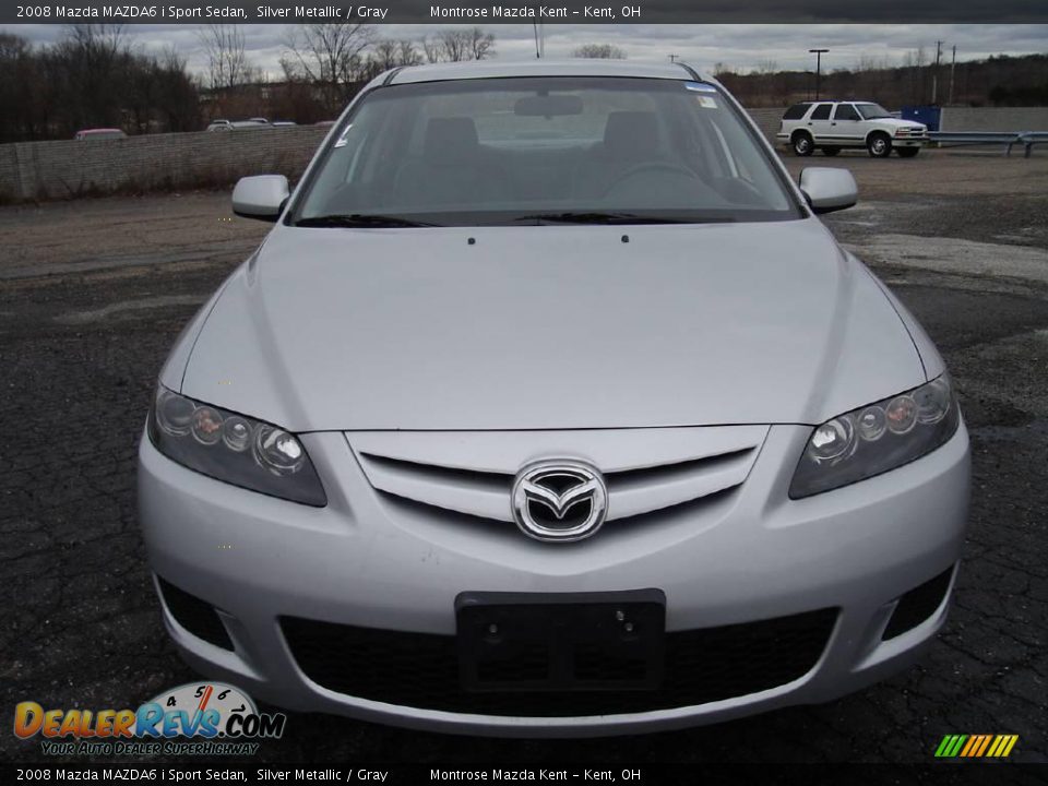 2008 Mazda MAZDA6 i Sport Sedan Silver Metallic / Gray Photo #18