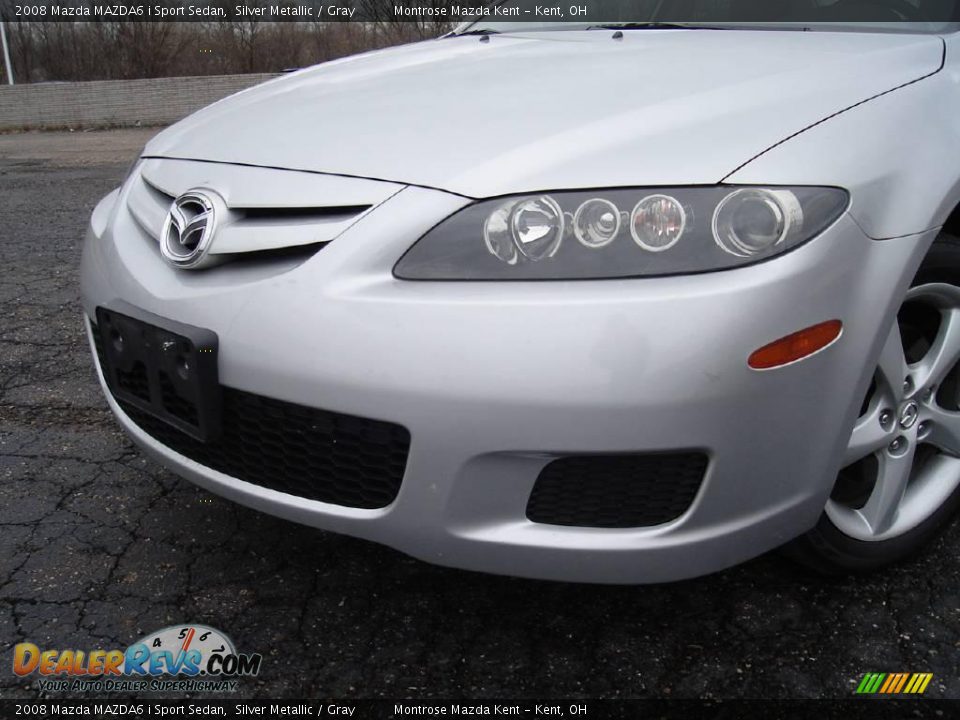 2008 Mazda MAZDA6 i Sport Sedan Silver Metallic / Gray Photo #20