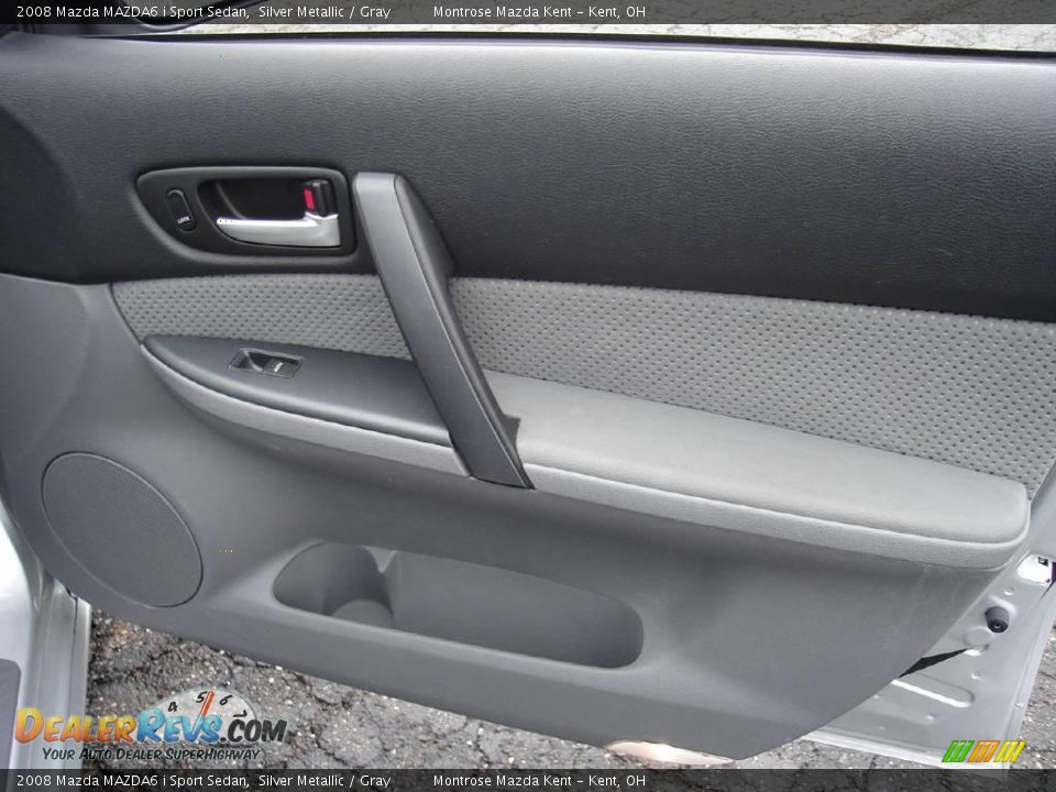 2008 Mazda MAZDA6 i Sport Sedan Silver Metallic / Gray Photo #32