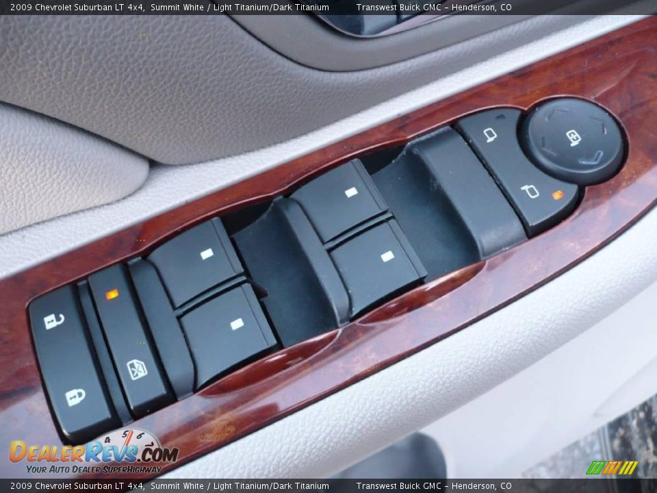 2009 Chevrolet Suburban LT 4x4 Summit White / Light Titanium/Dark Titanium Photo #8