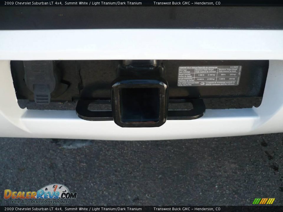 2009 Chevrolet Suburban LT 4x4 Summit White / Light Titanium/Dark Titanium Photo #13