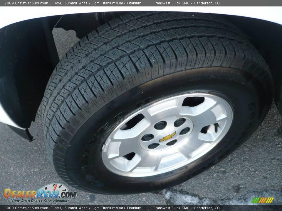 2009 Chevrolet Suburban LT 4x4 Summit White / Light Titanium/Dark Titanium Photo #23