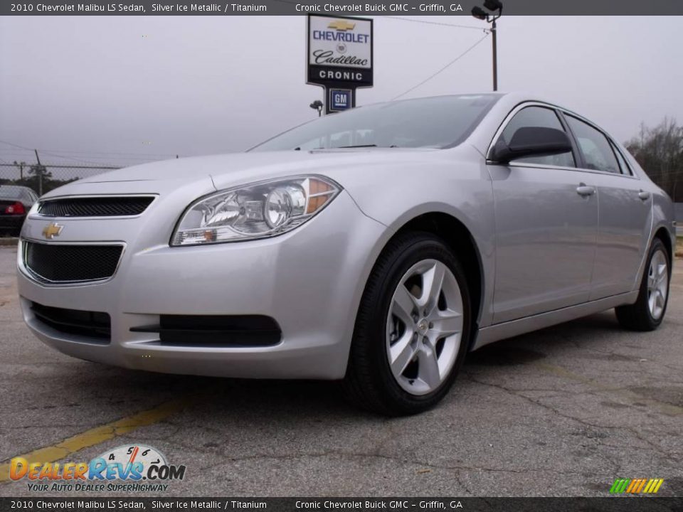 2010 Chevrolet Malibu LS Sedan Silver Ice Metallic / Titanium Photo #1