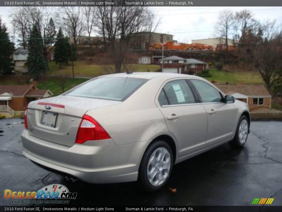 2010 Ford Fusion SE Smokestone Metallic / Medium Light Stone Photo #3