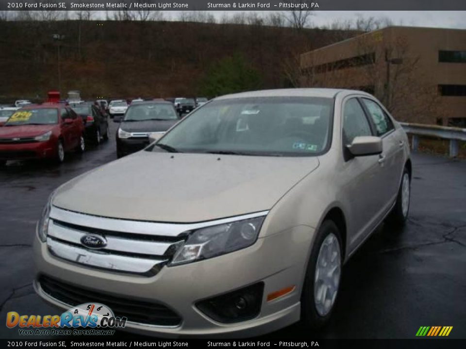 2010 Ford Fusion SE Smokestone Metallic / Medium Light Stone Photo #7