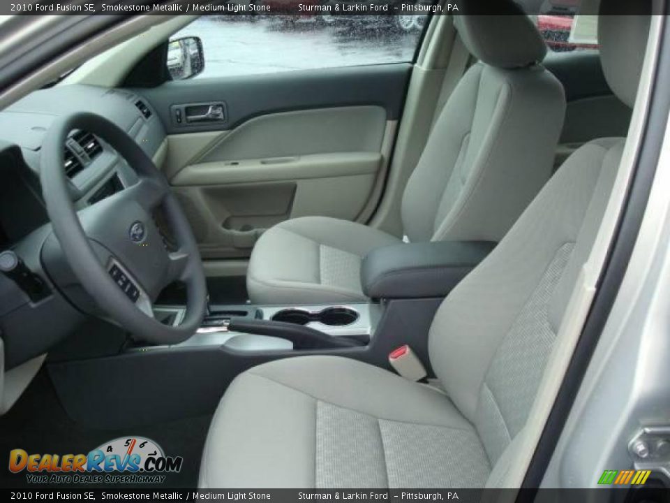 2010 Ford Fusion SE Smokestone Metallic / Medium Light Stone Photo #10