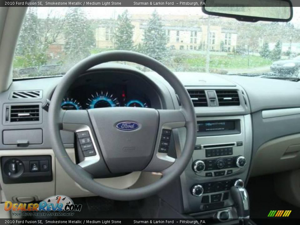 2010 Ford Fusion SE Smokestone Metallic / Medium Light Stone Photo #12