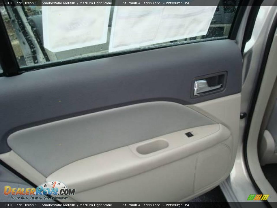2010 Ford Fusion SE Smokestone Metallic / Medium Light Stone Photo #13