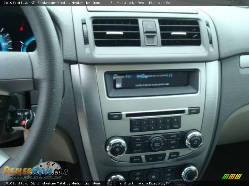 2010 Ford Fusion SE Smokestone Metallic / Medium Light Stone Photo #18