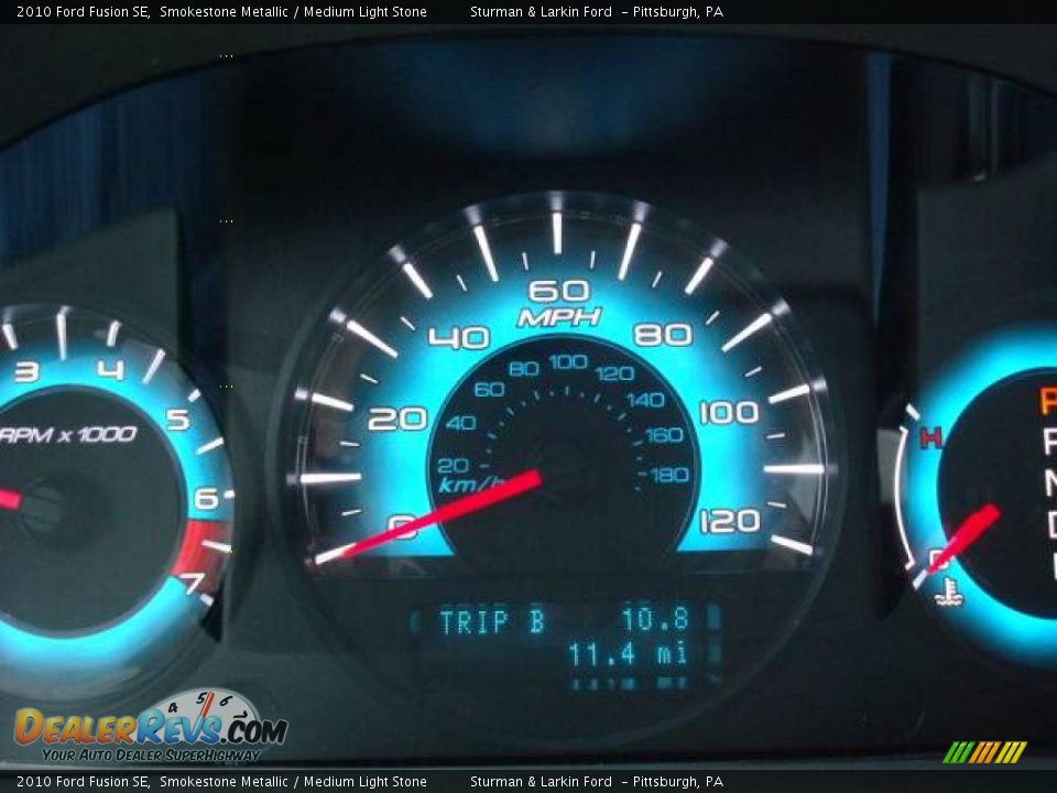 2010 Ford Fusion SE Smokestone Metallic / Medium Light Stone Photo #20